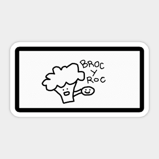 Broc y Rock #1 Sticker